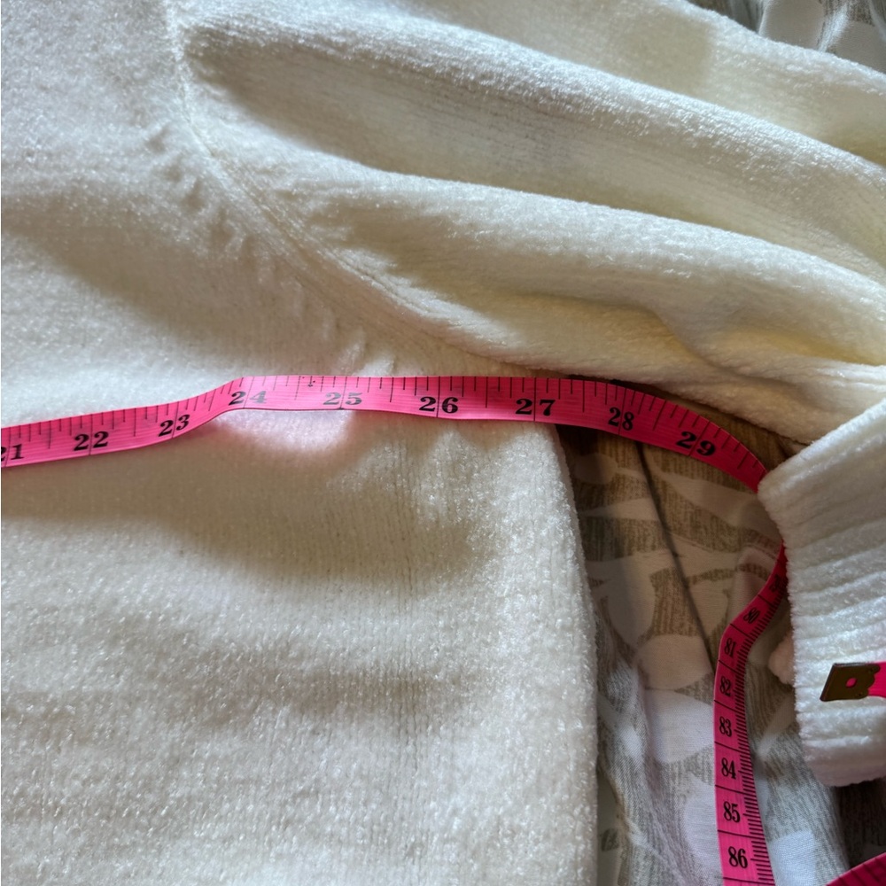 Telluride Floral Embroidered White Chenille Sweater 3x - Picture 9 of 9